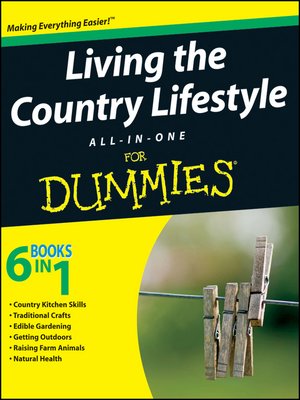 cover image of Living the Country Lifestyle All-In-One For Dummies